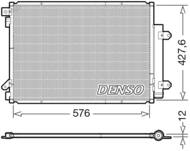 DCN47008 DEN - Skraplacz klimatyzacji DENSO 