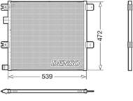 DCN99077 DEN - Skraplacz klimatyzacji DENSO 