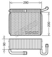 DEV01005 DEN - Parownik klimatyzacji DENSO 