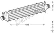 DIT02037 DEN - Chłodnica powietrza (intercooler) DENSO 