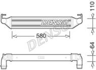 DIT06001 DEN - Chłodnica powietrza (intercooler) DENSO 
