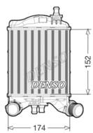 DIT09111 DEN - Chłodnica powietrza (intercooler) DENSO 