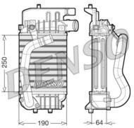 DIT50004 DEN - Chłodnica powietrza (intercooler) DENSO 