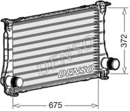 DIT50011 DEN - Chłodnica powietrza (intercooler) DENSO 