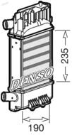DIT50012 DEN - Chłodnica powietrza (intercooler) DENSO 