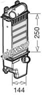 DIT50013 DEN - Chłodnica powietrza (intercooler) DENSO 