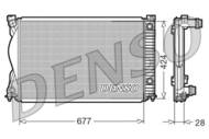DRM02037 DEN - Chłodnica silnika DENSO 
