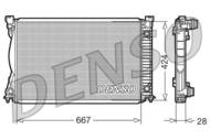 DRM02039 DEN - Chłodnica silnika DENSO 