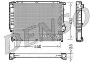 DRM05023 DEN - Chłodnica silnika DENSO 