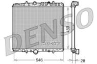 DRM07061 DEN - Chłodnica silnika DENSO 