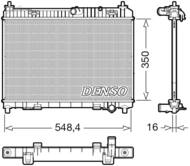 DRM10113 DEN - Chłodnica silnika DENSO 