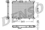 DRM21032 DEN - Chłodnica silnika DENSO 