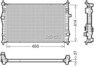 DRM21104 DEN - Chłodnica silnika DENSO 