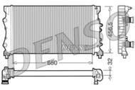 DRM23024 DEN - Chłodnica silnika DENSO 