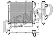 DRM23027 DEN - Chłodnica silnika DENSO 