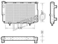 DRM23060 DEN - Chłodnica silnika DENSO 