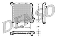 DRM23071 DEN - Chłodnica silnika DENSO 