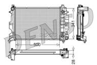 DRM25013 DEN - Chłodnica silnika DENSO 