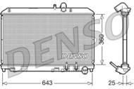 DRM44012 DEN - Chłodnica silnika DENSO 