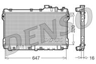 DRM44015 DEN - Chłodnica silnika DENSO 