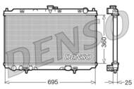 DRM46014 DEN - Chłodnica silnika DENSO 