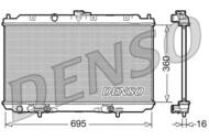 DRM46024 DEN - Chłodnica silnika DENSO 