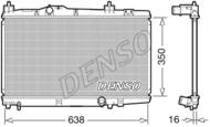 DRM50105 DEN - Chłodnica silnika DENSO 