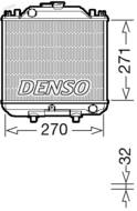 DRM99011 DEN - Chłodnica silnika DENSO 