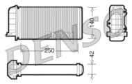 DRR09001 DEN - Nagrzewnica DENSO 