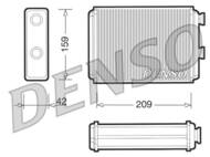 DRR09071 DEN - Nagrzewnica DENSO 