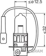 64151NL OSR - Żarówka H3 55W 12V NIGHT BREAKER LASER +150% OSRAM