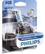 12360WVUB1 PHI - Żarówka H8 55W WHITE VISION ULTRA 1 SZT PHILIPS