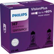 12972VPC2 PHI - Żarówka H7 55W VISION PLUS OPAKOWANIE 2 SZTUKI PHILIPS