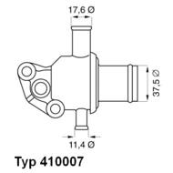 410007.87D WAH - Termostat WAHLER FIAT CINQUECENTO 0 9