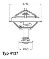 4137.80D WAH - Termostat DB 3.8-4.2 -93 W126/W140