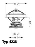 4238.92D WAH - Termostat WAHLER BMW