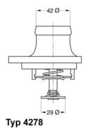 4278.80D WAH - Termostat WAHLER MERCEDES