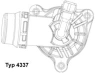 4337.105D WAH - Termostat WAHLER /z obudową i czujnikiem/ BMW 1.6-2.0 105°C X3/1/3/X1/Z4 01-15