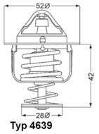 4639.82D WAH - Termostat WAHLER MAZDA 626 98-