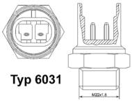 6031.92D WAH - Włącznik went.WAHLER FIAT PALIO ALFA ROMEO 145 146