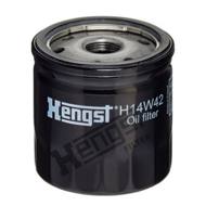 H14W42 - Filtr oleju HENGST NISSAN QASHQAI II 1.5DCI