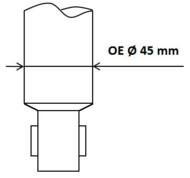 349194 KYB - Amortyzator KAYABA /tył/ GAZ FORD FOCUS C-MAX 03- FORD FOCUS 04-/C-MAX 07- VOLVO V40 13-