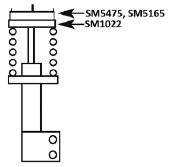 SM5165 KYB - Poduszka amortyzatora KAYABA /przód z łoż./ VOLVO 850/C70/S70/S80/V70 -02 /górna/