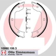 10990.106.3 - Szczęki hamulcowe ZIMMERMANN 185x30 (+zestaw i nstal.) BMW/VAG/PSA (odp.GS8478)