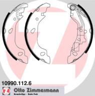 10990.112.6 - Szczęki hamulcowe ZIMMERMANN 180x32 /z ramieniem nap./ FIAT (odp.GS8687)