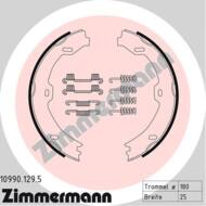 10990.129.5 - Szczęki hamulcowe ZIMMERMANN 180x25 /+zestaw i nstalacyjny/ DB 02-/08- (odp.GS8721)