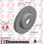 150.2956.20 - Tarcza hamulcowa ZIMMERMANN BMW 348x30 5 (G30,F90,G31) 16-/7 (G11,G12) 15-