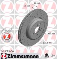 150.2956.52 - Tarcza hamulcowa ZIMMERMANN BMW 348x30 BMW 7/G11/G12 15- SPORT