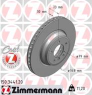 150.3441.20 - Tarcza hamulcowa ZIMMERMANN /przód/ COAT Z BMW 348x30