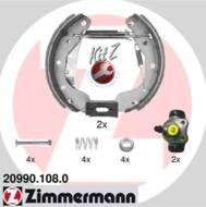 20990.108.0 - Szczęki hamulcowe ZIMMERMANN 200x46 OPEL/DAEWOO /+zestaw instal./ (odp.GSK1624)